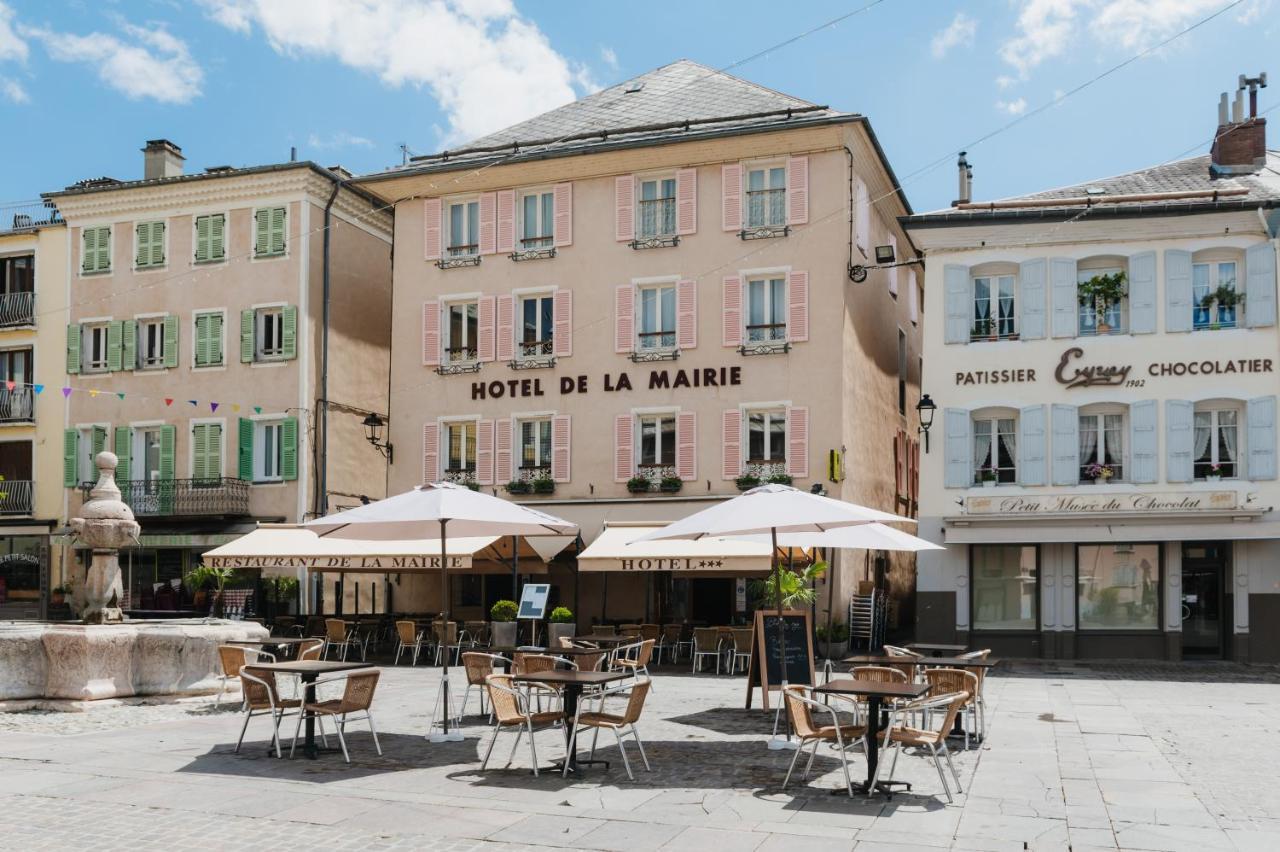 Logis - Hotel De La Mairie Embrun Exterior foto